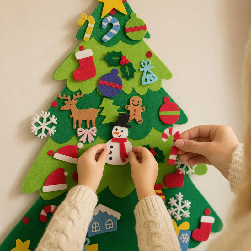 Coloca las decoraciones